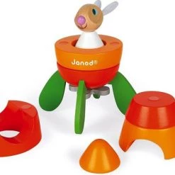 Janod Lapin - Wortelraket 15 Janod Lapin - Wortelraket -Kinderspellen Verkoopwinkel 550x401