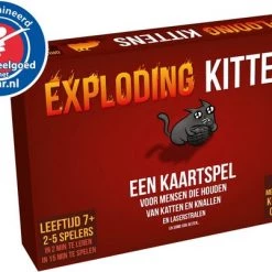 Merkloos Spellenbundel - Kaartspellen - 3 Stuks - Boonanza & Exploding Kittens & Stef Stuntpiloot -Kinderspellen Verkoopwinkel 550x402 3
