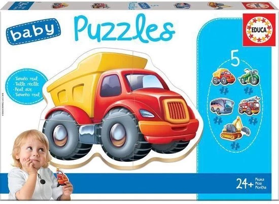 Enesco Educa 14866 Puzzle For Babies 24monts Venichles 3 Enesco Educa 14866 Puzzle For Babies 24monts Venichles