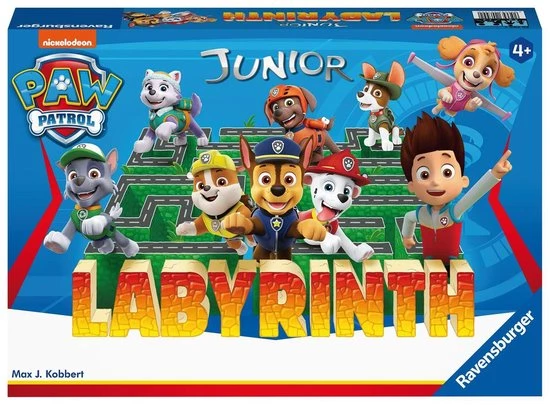 Ravensburger PAW Patrol Junior Doolhof - Bordspel 3 Ravensburger PAW Patrol Junior Doolhof - Bordspel