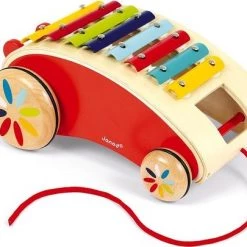 Janod Tatoo Rijdende Xylofoon - Rood -Kinderspellen Verkoopwinkel 550x405 5