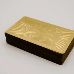 Merkloos Kaartspel Klassiek - Gold Edition - 52 Luxe Folie Kaarten