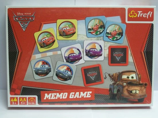 Disney Cars Trefl Cars Memo Groot 3 Disney Cars Trefl Cars Memo Groot