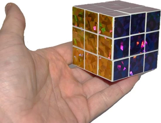 Jonotoys Magische Kubus - Kubus - Intelligentie Spel - Educatief Spel - Cube - Glitter Versie - Speciale Uitvoering - LIMITED EDITION 4 Jonotoys Magische Kubus - Kubus - Intelligentie Spel - Educatief Spel - Cube - Glitter Versie - Speciale Uitvoering - LIMITED EDITION - Afbeelding 2