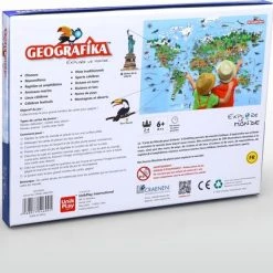 Craenen BV Explore Le Monde Jeu + Carte Du Monde Pour Enfants Unik Play / Geografika 9 Craenen BV Explore Le Monde Jeu + Carte Du Monde Pour Enfants Unik Play / Geografika -Kinderspellen Verkoopwinkel 550x424 2