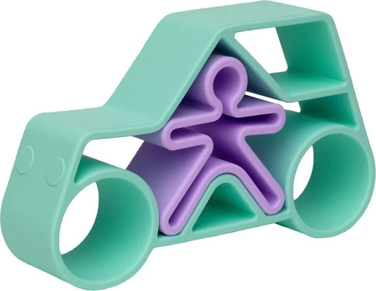D?na DENA 1 Car + 1 Kid Green Pastel 7 D?na DENA 1 Car + 1 Kid Green Pastel - Afbeelding 5
