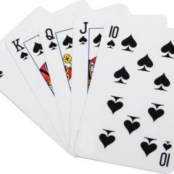 Jonotoys Speelkaarten 6 X 8,5 Cm Wit 1 Set