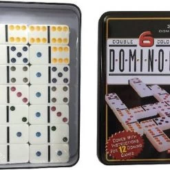 Longfield Double 6 Domino In Blik