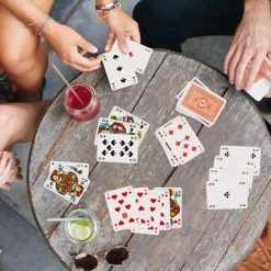 Merkloos Romm Doppel Leinen Schachtel -Kinderspellen Verkoopwinkel 550x440 5