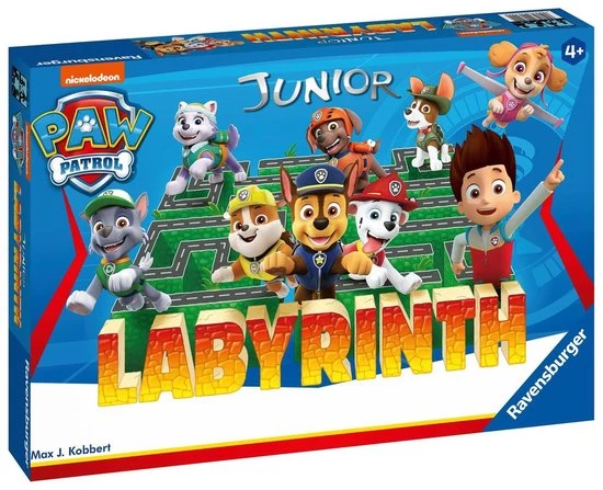 Ravensburger PAW Patrol Junior Doolhof - Bordspel 4 Ravensburger PAW Patrol Junior Doolhof - Bordspel - Afbeelding 2