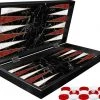 Yenig??n Tavla Klassiek Backgammon Zwart Marmer Bordspel - Met Schaakbord - Turks Tavla - Maat S 25cm -Kinderspellen Verkoopwinkel 550x469 4