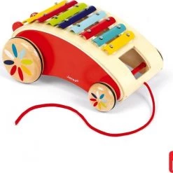 Janod Tatoo Rijdende Xylofoon - Rood -Kinderspellen Verkoopwinkel 550x473 7