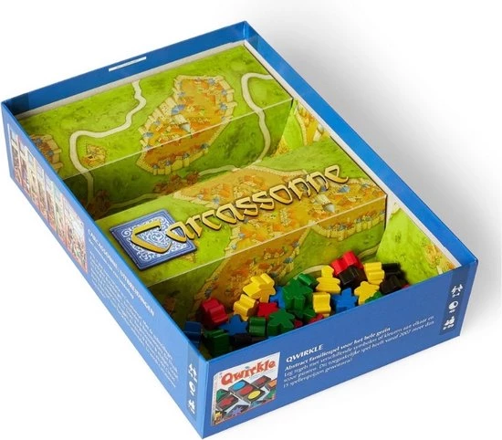 999 Games Spellenbundel - 3 Stuks - Carcassonne & De Draak, De Fee En De Jonkvrouw & Graaf, Koning En Consorten 5 999 Games Spellenbundel - 3 Stuks - Carcassonne & De Draak, De Fee En De Jonkvrouw & Graaf, Koning En Consorten - Afbeelding 3