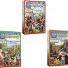 999 Games Spellenbundel - 3 Stuks - Carcassonne Het Circus & Bruggen, Burchten En Bazaars & Burgemeesters En Abdijen -Kinderspellen Verkoopwinkel 550x486 4