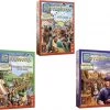 999 Games Spellenbundel - 3 Stuks - Carcassonne Het Circus & Bruggen, Burchten En Bazaars & Graaf, Koning En Consorten -Kinderspellen Verkoopwinkel 550x492 3