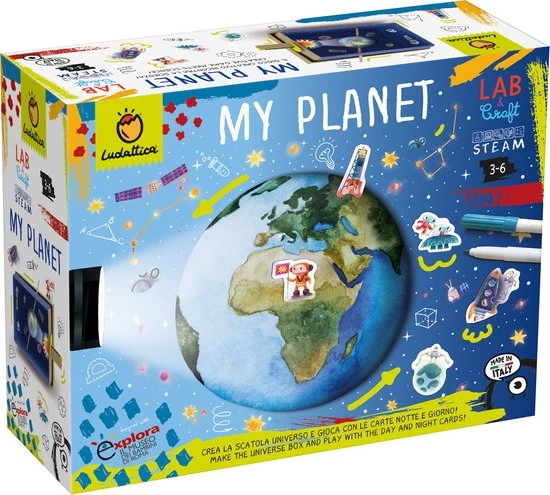 Ludattica Crea: MIJN PLANEET, 27x21x15cm, 4+ 3 Ludattica Crea: MIJN PLANEET, 27x21x15cm, 4+