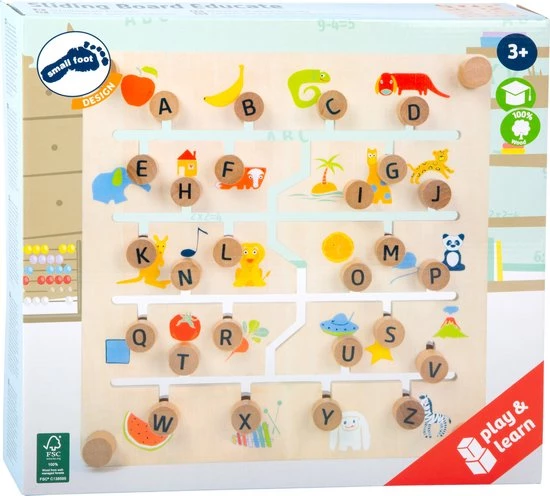 Small Foot Company Small Foot - Sliding Board "Educate" 5 Small Foot Company Small Foot - Sliding Board "Educate" - Afbeelding 3