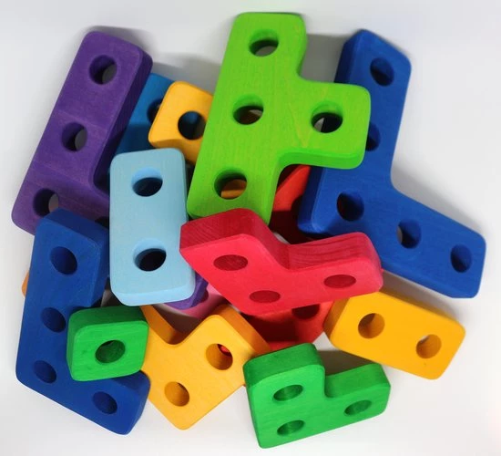 Broertjes Toys Broertjes.Toys/Montessori Speelgoed/Educatief Speelgoed/Speelgoed Voor Jongens En Meisjes Vanaf 3 Jaar/Tetris Puzzel 5 Broertjes Toys Broertjes.Toys/Montessori Speelgoed/Educatief Speelgoed/Speelgoed Voor Jongens En Meisjes Vanaf 3 Jaar/Tetris Puzzel - Afbeelding 3