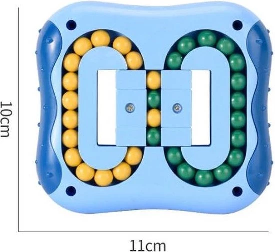 IQ Ball Willingood Magic Bean Rotating Cube Speelgoed. Kleur : Lichtblauw, Magische Bean, Creatief Stressvermindering, Educatief Speelgoed, Intelligente Vingertop-toverkubus, Gyroscooppuzzel, Kubus Voor Kinderen En Volwassenen Angst Verlichting 11 IQ Ball Willingood Magic Bean Rotating Cube Speelgoed. Kleur : Lichtblauw, Magische Bean, Creatief Stressvermindering, Educatief Speelgoed, Intelligente Vingertop-toverkubus, Gyroscooppuzzel, Kubus Voor Kinderen En Volwassenen Angst Verlichting - Afbeelding 9