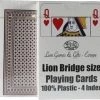 LION-GAMES Lion 100% Plastic, Bridge Formaat, 4 Index