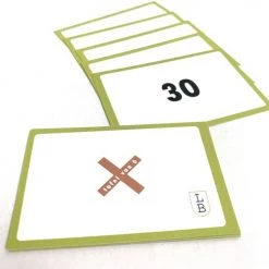 Bijles Juf Laura TAFELSOMKAARTJES - Tafel Van 6 - Rekenen - Tafels Oefenen - Bewegend Leren - Spelend Leren - Voor Binnen En Buiten - Onderwijs -Kinderspellen Verkoopwinkel 550x515 2