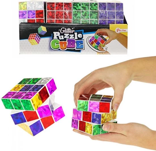 Jonotoys Magische Kubus - Kubus - Intelligentie Spel - Educatief Spel - Cube - Glitter Versie - Speciale Uitvoering - LIMITED EDITION 3 Jonotoys Magische Kubus - Kubus - Intelligentie Spel - Educatief Spel - Cube - Glitter Versie - Speciale Uitvoering - LIMITED EDITION
