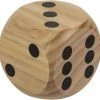 Out Of The Blue 2x Houten Dobbelstenen Van 6 X 6 Cm - Dobbel Spellen/spelletjes -Kinderspellen Verkoopwinkel 550x534