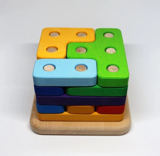 Broertjes Toys Broertjes.Toys/Montessori Speelgoed/Educatief Speelgoed/Speelgoed Voor Jongens En Meisjes Vanaf 3 Jaar/Tetris Puzzel 3 Broertjes Toys Broertjes.Toys/Montessori Speelgoed/Educatief Speelgoed/Speelgoed Voor Jongens En Meisjes Vanaf 3 Jaar/Tetris Puzzel