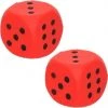 Merkloos Set Van 8x Stuks Foam Dobbelsteen Rood 4 X 4 Cm - Speelgoed Dobbelstenen -Kinderspellen Verkoopwinkel 550x549 38
