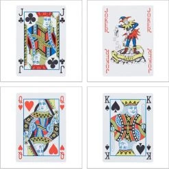 Relaxdays Speelkaarten Poker - Pokerkaarten Plastic - 54 Kaarten - Waterdicht -Kinderspellen Verkoopwinkel 550x549 40