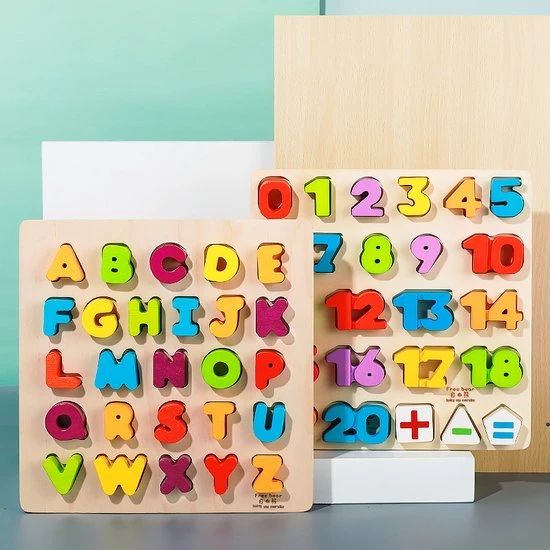 Dorjee Houten Getallen Puzzel 123 - Grote Stukken - Educatief Houten Speelgoed 4 Dorjee Houten Getallen Puzzel 123 - Grote Stukken - Educatief Houten Speelgoed - Afbeelding 2
