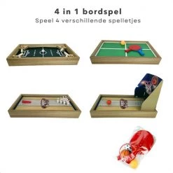 Cheqo 4-in-1 Tafelspel Set - Bordspellen - Voetbal - Basketbal - Tafeltennis - Bowlen - Pingpong - Educatief Speelgoed 10 Cheqo 4-in-1 Tafelspel Set - Bordspellen - Voetbal - Basketbal - Tafeltennis - Bowlen - Pingpong - Educatief Speelgoed -Kinderspellen Verkoopwinkel 550x550 145