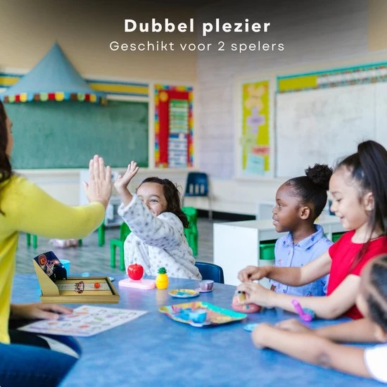 Cheqo 4-in-1 Tafelspel Set - Bordspellen - Voetbal - Basketbal - Tafeltennis - Bowlen - Pingpong - Educatief Speelgoed 7 Cheqo 4-in-1 Tafelspel Set - Bordspellen - Voetbal - Basketbal - Tafeltennis - Bowlen - Pingpong - Educatief Speelgoed - Afbeelding 5