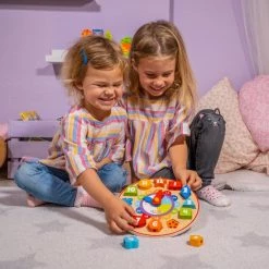 Woody Treasures - Houten Klok Speelgoed -Kinderspellen Verkoopwinkel 550x550 174