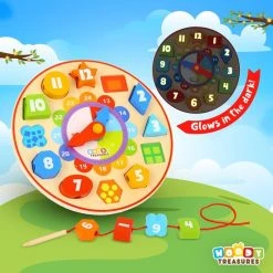 Woody Treasures - Houten Klok Speelgoed -Kinderspellen Verkoopwinkel 550x550 176