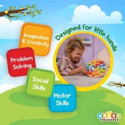 Woody Treasures - Houten Klok Speelgoed -Kinderspellen Verkoopwinkel 550x550 177