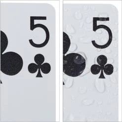 Relaxdays Speelkaarten Poker - Pokerkaarten Plastic - 54 Kaarten - Waterdicht -Kinderspellen Verkoopwinkel 550x550 188