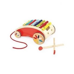 Janod Tatoo Rijdende Xylofoon - Rood -Kinderspellen Verkoopwinkel 550x550 191