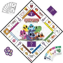 Mijn Eerste Monopoly - Junior Uitgave - Bordspel -Kinderspellen Verkoopwinkel 550x550 7