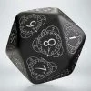 Q Workshop QWorkshop Life Counter Die D20 Black White -Kinderspellen Verkoopwinkel 550x550 70