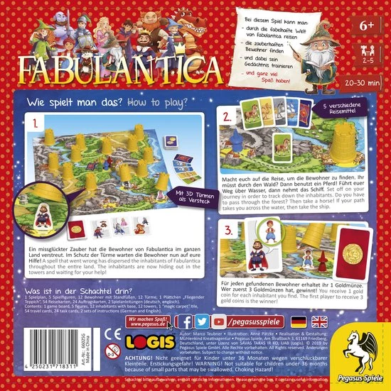 Pegasus Spiele Gmbh Pegasus Spiele 66025G Bordspel Role-playing 4 Pegasus Spiele Gmbh Pegasus Spiele 66025G Bordspel Role-playing - Afbeelding 2