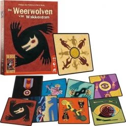 Merkloos Spellenbundel - Kaartspel - 2 Stuks - De Weerwolven Van Wakkerdam & Valse Motten -Kinderspellen Verkoopwinkel 550x552 8