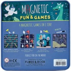 Floss & Rock Spelletjesdoos Spellbound 4-in-1 - 19,5 X 19,5 Cm -Kinderspellen Verkoopwinkel 550x553 1