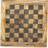 Olijfolie & Honing Houten Schaakspel, Olijfhout Bordspel -Kinderspellen Verkoopwinkel 550x556 8