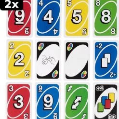 2x UNO - Mattel Games - Kaartspel -Kinderspellen Verkoopwinkel 550x586 6