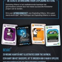 Merkloos Spellenbundel - Kaartspel - 2 Stuks - Exploding Kittens NL & Imploding Kittens NL -Kinderspellen Verkoopwinkel 550x601 3