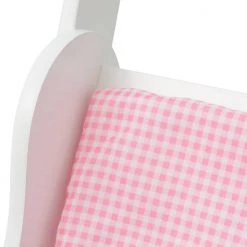 VidaXL Poppenwagen Wit 53x25.7x50 Cm Hout -Kinderspellen Verkoopwinkel 550x617