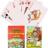 Merkloos 8x Pakjes Mini Boerderij Dieren Thema Speelkaarten 6 X 4 Cm In Doosje Van Karton - Uitdeelspeelgoed -Kinderspellen Verkoopwinkel 550x623