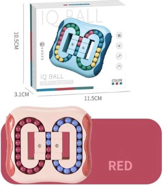 IQ Ball Willingood Magic Bean Rotating Cube Speelgoed. Kleur : Lichtblauw, Magische Bean, Creatief Stressvermindering, Educatief Speelgoed, Intelligente Vingertop-toverkubus, Gyroscooppuzzel, Kubus Voor Kinderen En Volwassenen Angst Verlichting 8 IQ Ball Willingood Magic Bean Rotating Cube Speelgoed. Kleur : Lichtblauw, Magische Bean, Creatief Stressvermindering, Educatief Speelgoed, Intelligente Vingertop-toverkubus, Gyroscooppuzzel, Kubus Voor Kinderen En Volwassenen Angst Verlichting - Afbeelding 6