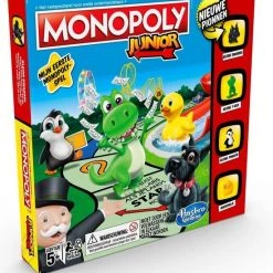 Hasbro Spellenbundel - 2 Stuks - Monopoly Junior & Risk -Kinderspellen Verkoopwinkel 550x629 2